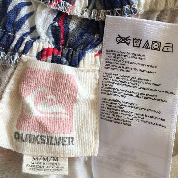 Quicksilver Tropical Feather Print Maxi Dress - Picture 15 of 15